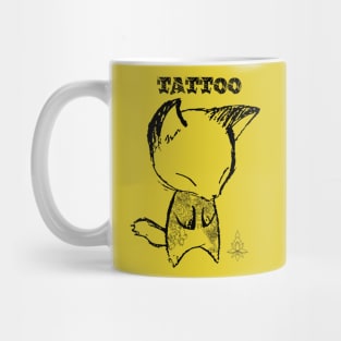 fox tattoo Mug